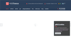 Desktop Screenshot of amkfinance.pl
